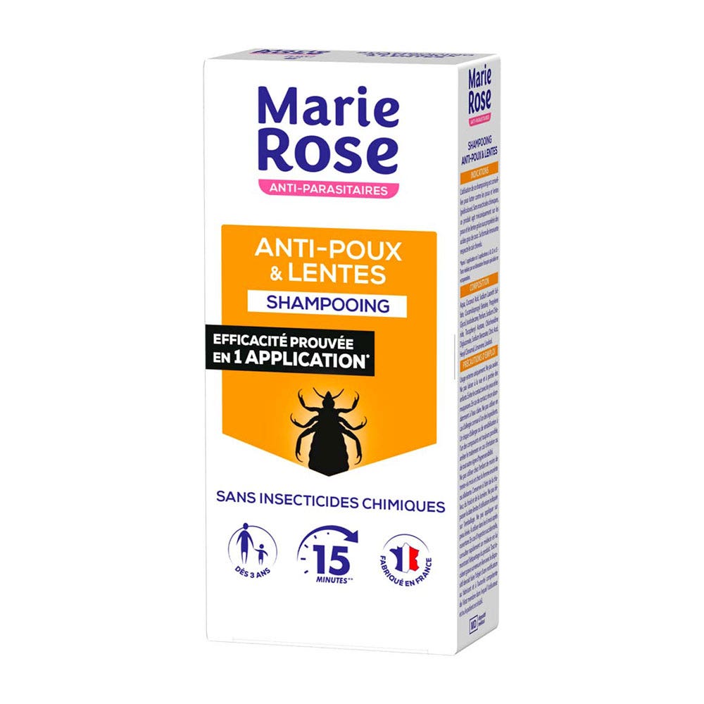 Marie Rose Lice And Nits Repellent Shampoo 125 ml