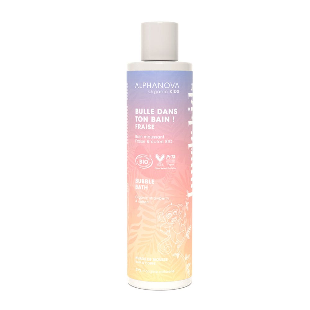 Alphanova Kids Bioes Foaming Bath Bulle Dans Ton Bath Apricot 250ml