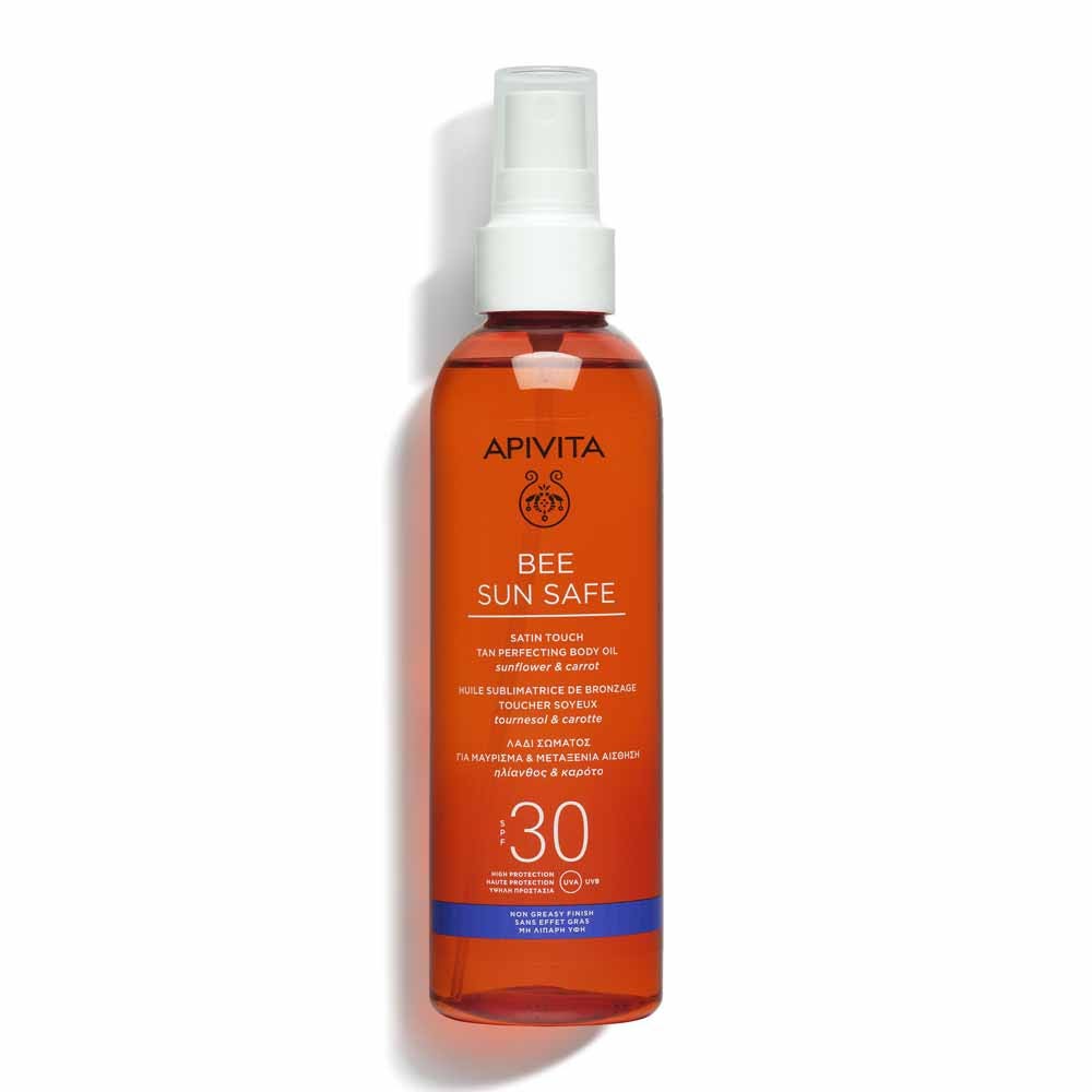 Apivita Bee Sun Safe Tanning Enhancing Oil SPF30 200ml