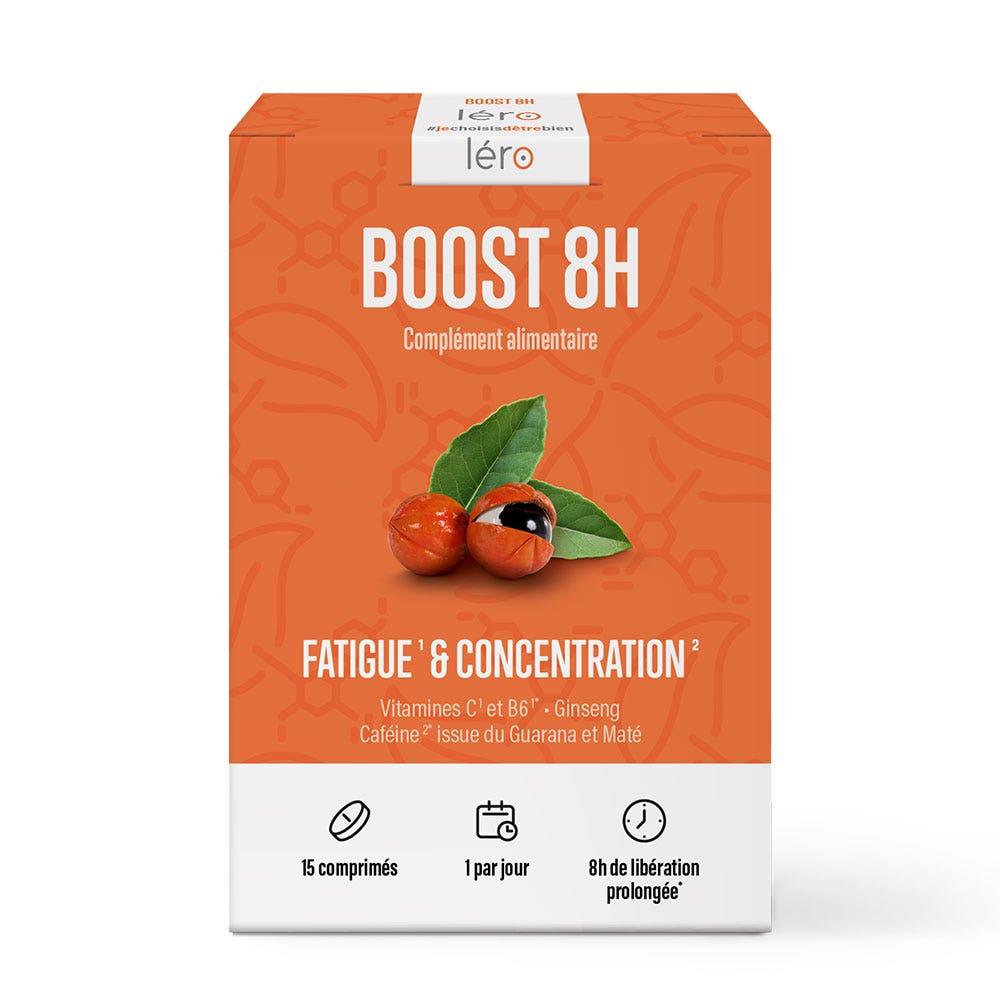 Lero Boost 8H Fatigue and concentration 15 tablets