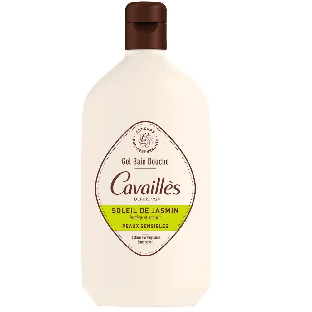 Cavaillès Surgras Pro-Regenerating Sun de Jasmin Bath & Shower Gel 400ml