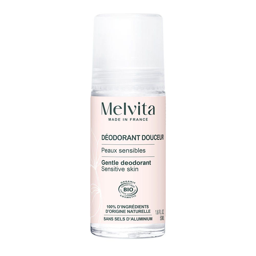 Melvita Déodorant Roll On Douceur Peaux Sensibles Bio Sensitive Skin 50ml