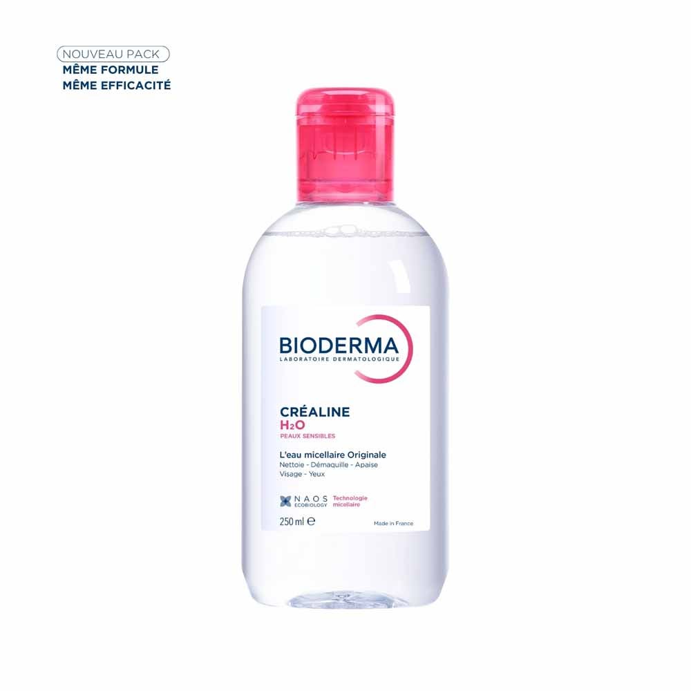 Bioderma Crealine Make-up removing Micellar Solution H2O Peaux Sensibles 250ml