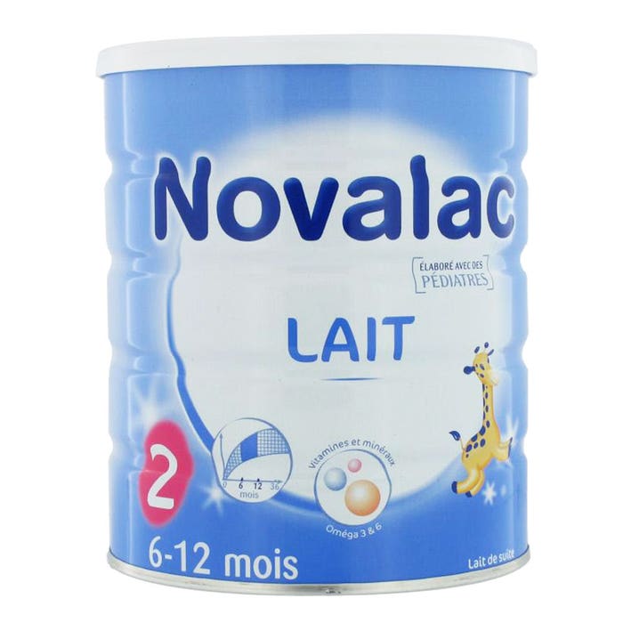 Formula Powder Milk 6-12months 800 g Novalac