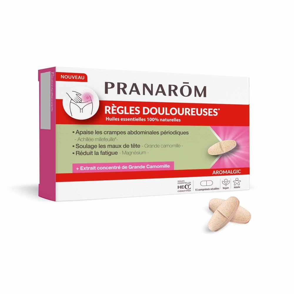 Pranarôm Aromalgic Pranarôm Aromalgic Painful Periods 15 Tablets 15 Comprimés