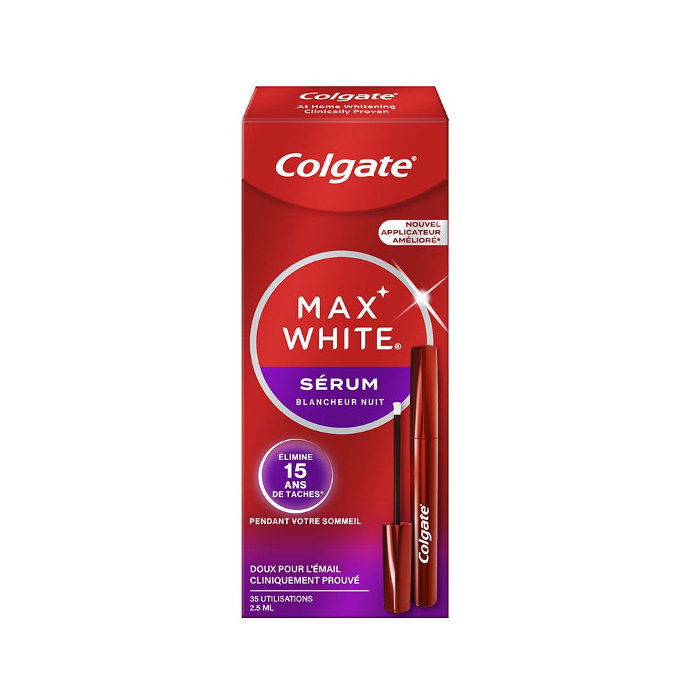 Colgate Max White Overnight Whitening Serum 2.5 ml