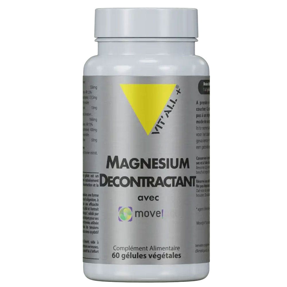 Vit'All+ Magnesium relaxant 60 capsules