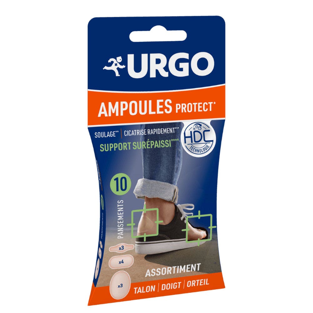 Urgo Mixa ampulas in 3 sizes x10