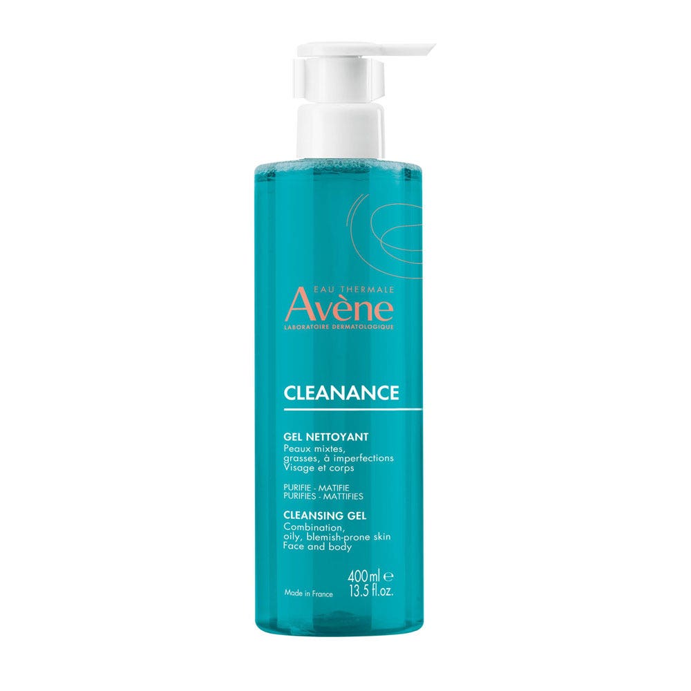 Avène Cleanance Face and body cleansing gel for oily, blemish-prone skin 400 ml