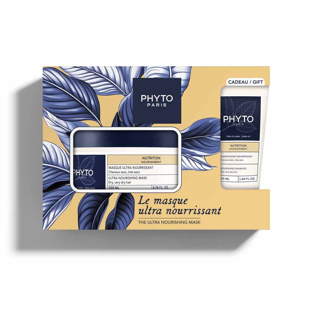 Phyto Paris Nutrition Giftboxes Ultra Nourishing Masks + Nourishing Shampoo 200ml