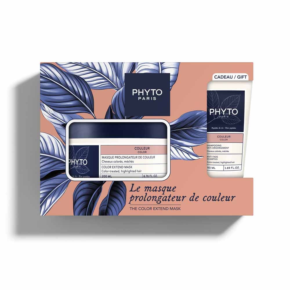 Phyto Paris Colour Coffret Masque + shampooing Cheveux colorés méchés