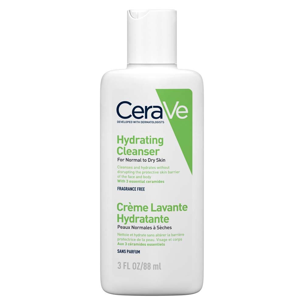 Cerave Hydrating Creamy Wash Face and Body for Dry to Very Dry Skin 88ml