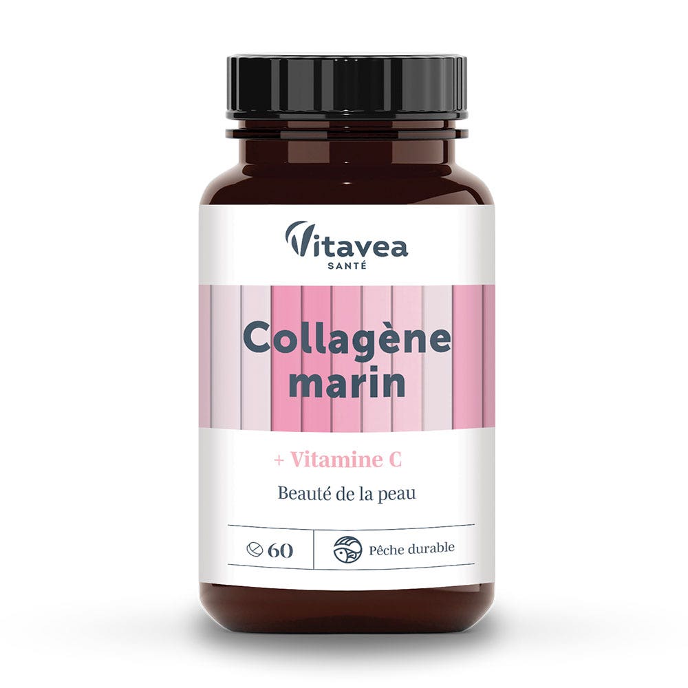 Vitavea Santé Nutri'sentiels Marine collagen skin beauty 60 tablets