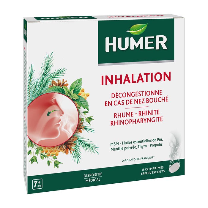 Humer Tab Humer Inhalation 8 effervescent tablets - Easypara