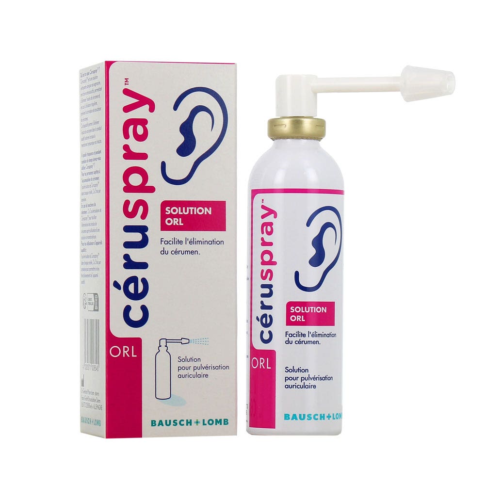 Bausch&Lomb Ceruspray Ear Spray Solution 50 ml