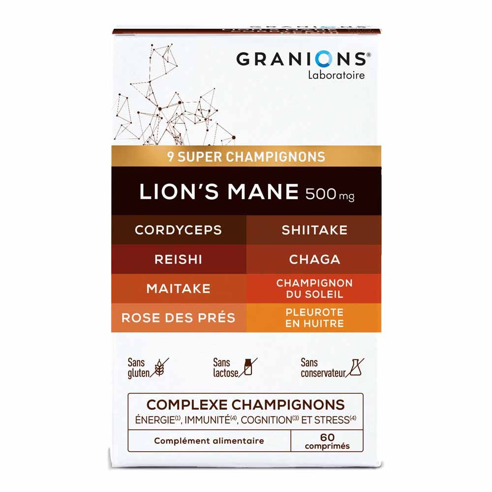 Granions Super Mushroom Complex 60 tablets