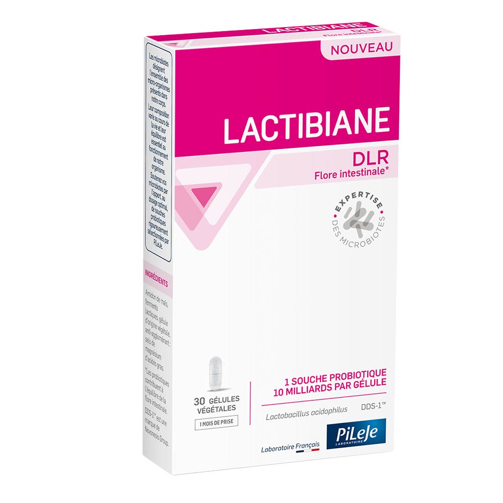 Pileje Lactibiane Intestinal Flora 30 capsules
