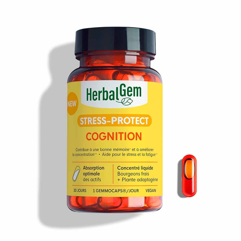 Herbalgem Gemmocaps Stress-Protect supports cognitive function 60 capsules