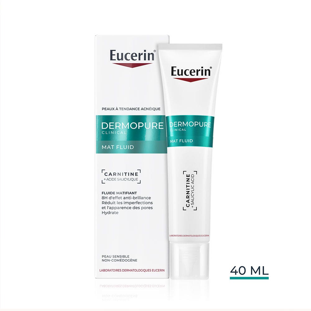 Eucerin Dermopure Mattifying fluid for blemish-prone skin 40 ml