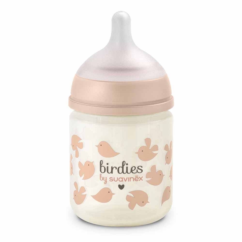 Suavinex SxPro Glass Feeding Bottle Slow Flow 120ml