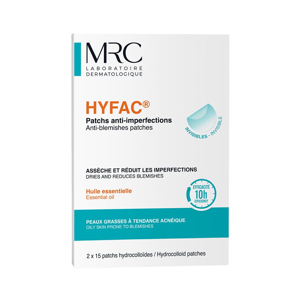 Hyfac Anti-Imperfection Patches 2 x 15 hydrocolloid patches