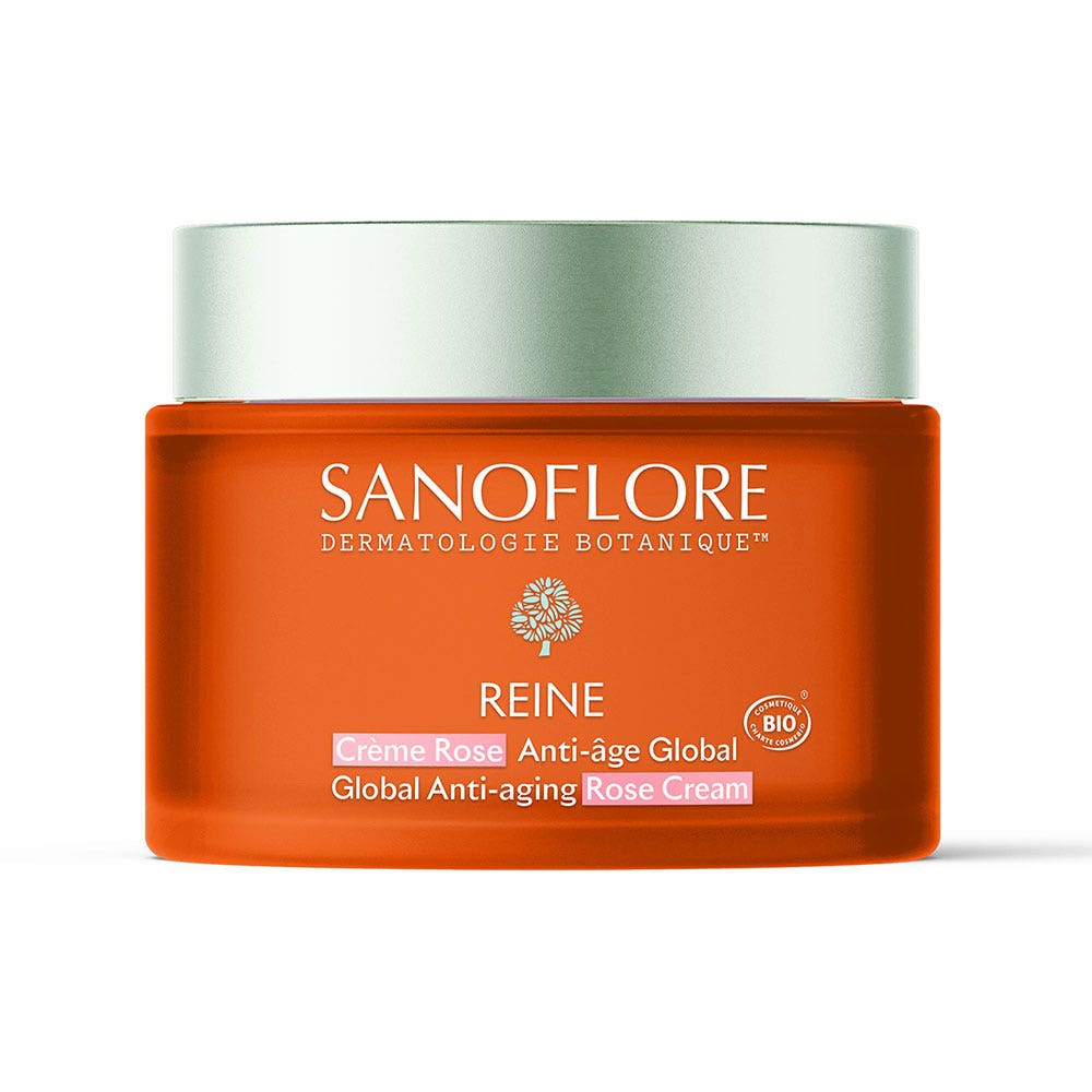 Sanoflore Reine Organic global anti-ageing rose cream 50 ml