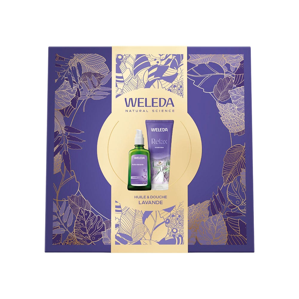 Weleda Lavender Giftboxes Body Oil &amp; Shower