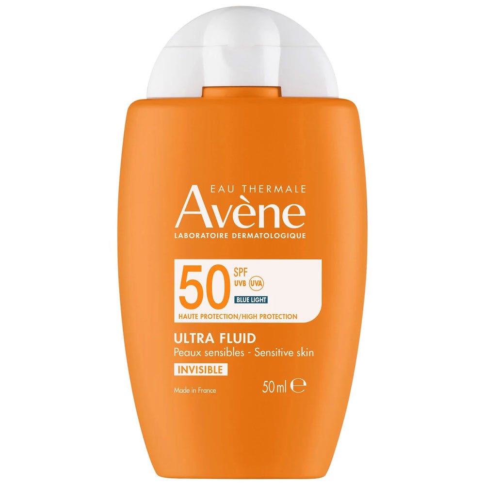 Avène Sun Ultra Fluid SPF50 UVB UVA Blue Light 50ml