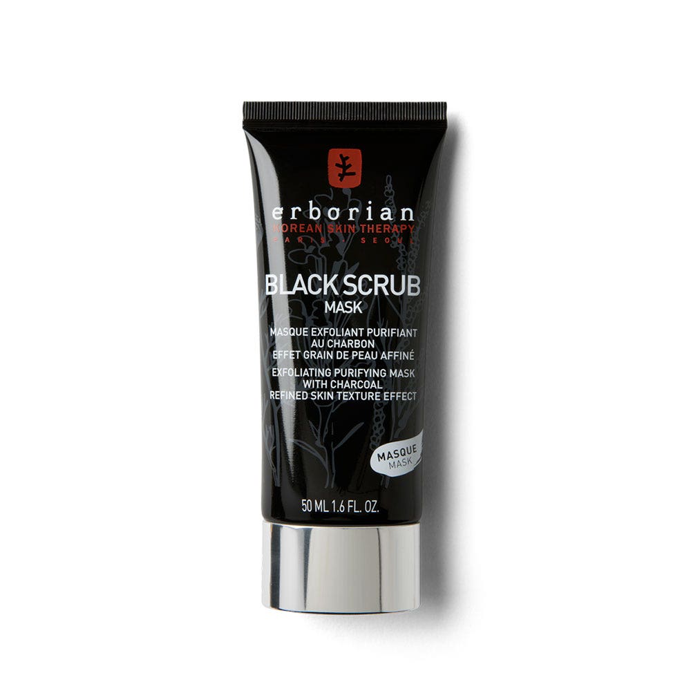Erborian Black Scrub purifying charcoal exfoliating mask 50 ml