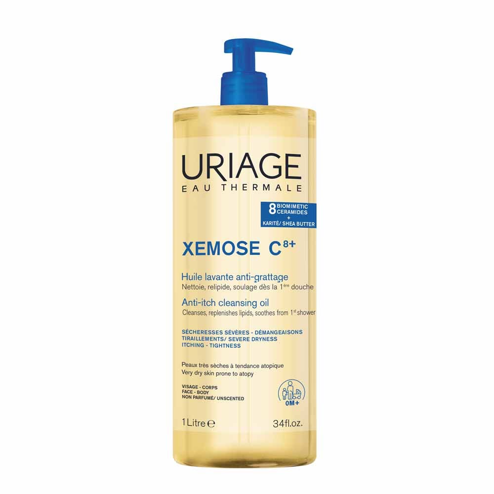 Uriage Xémose C8+ Soothing cleansing oil for very dry and eczema-prone skin 1 l