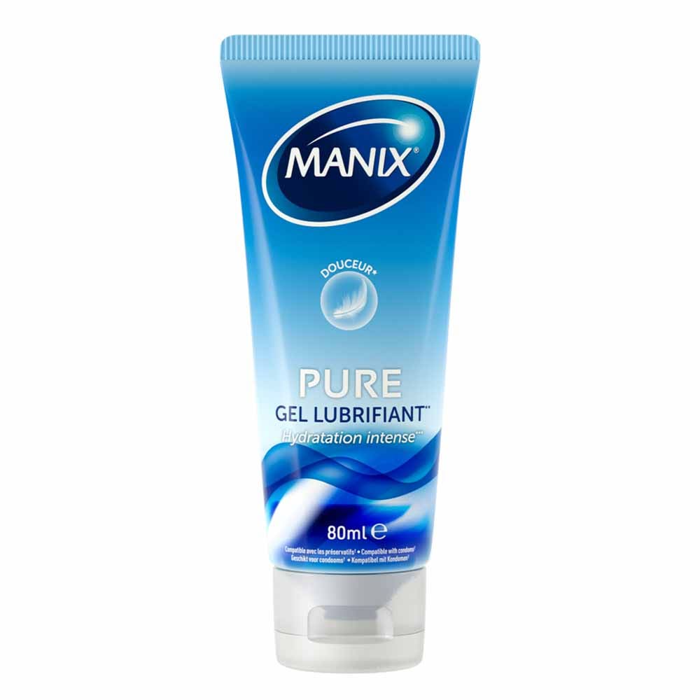 Manix Pure Pure Gel Intimate Lubricant Hydratation et douceur 80ml