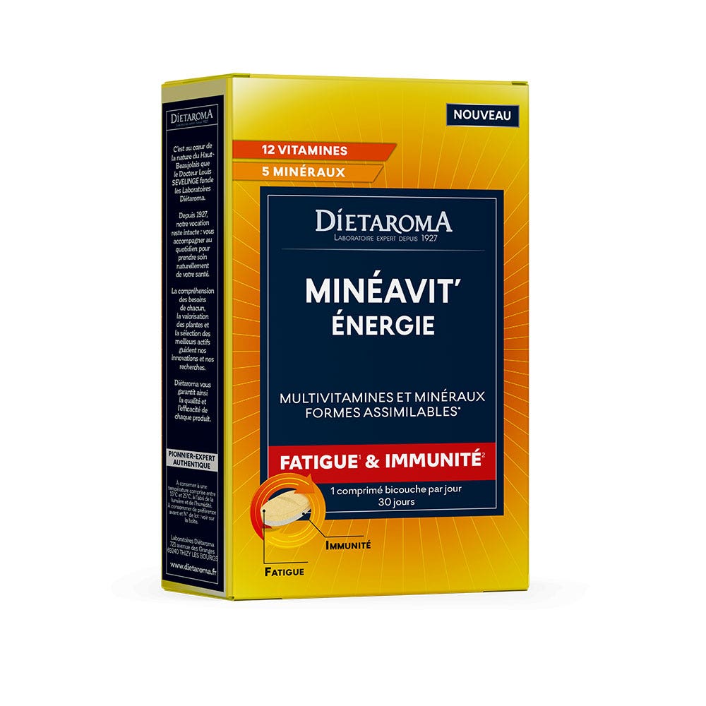 Dietaroma Minéavit' Energy 30 capsules