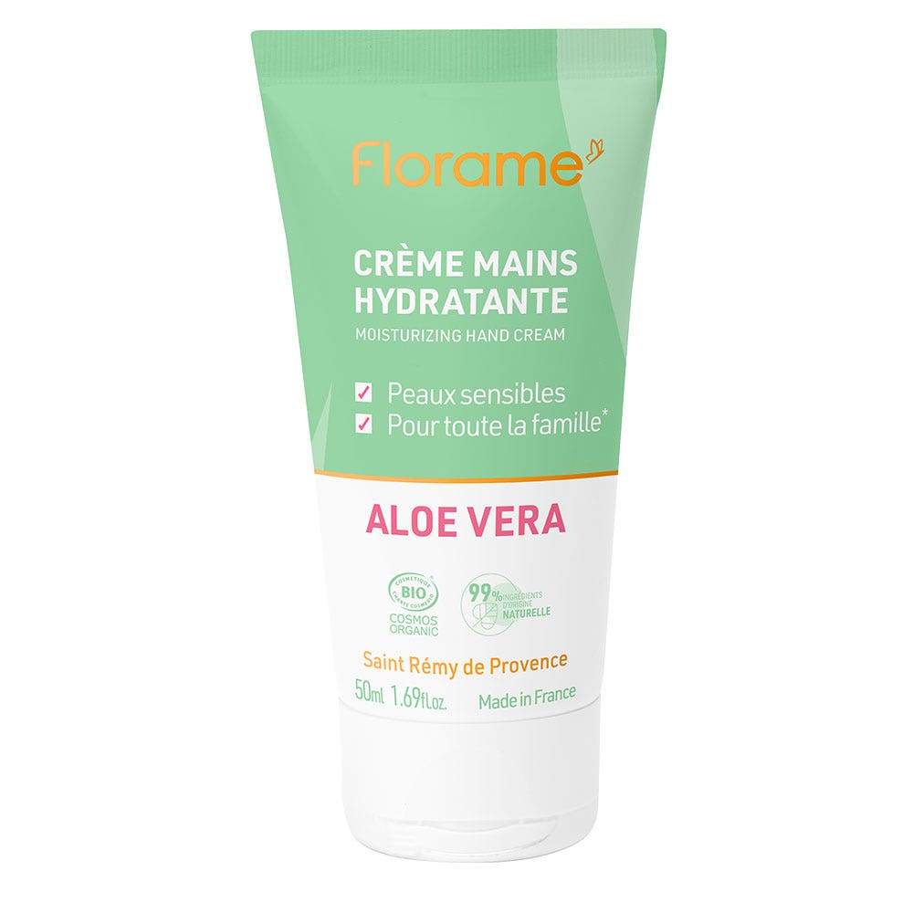 Florame Aloe Vera Hydrating Hands Cream 40ml