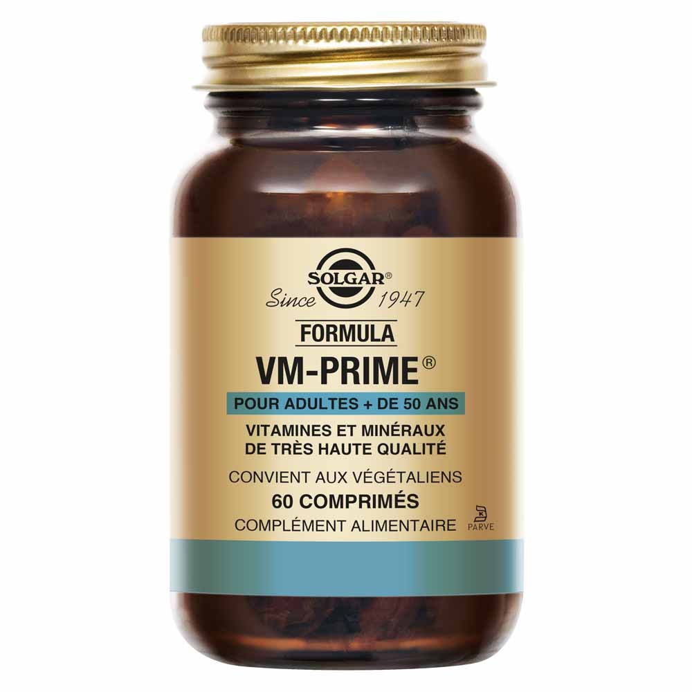 Solgar VM Prime multivitamin for vitality 60 tablets