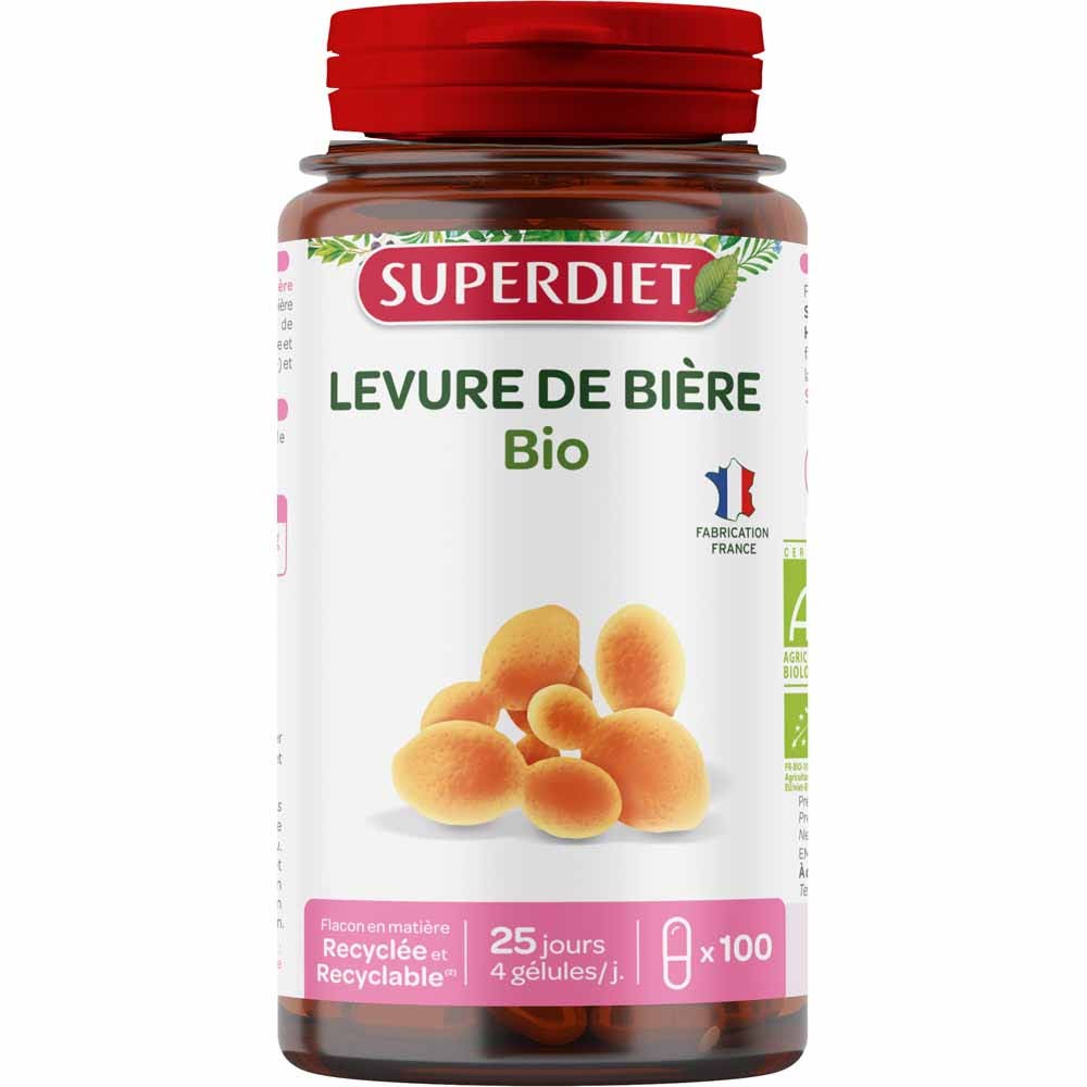 Superdiet Brewers Yeast 100 Capsules