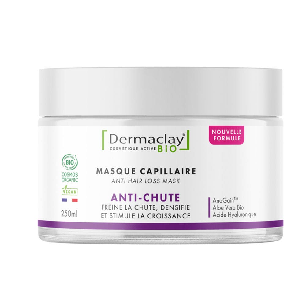 Dermaclay Organic Hair Loss Treatment Mask 250 ml