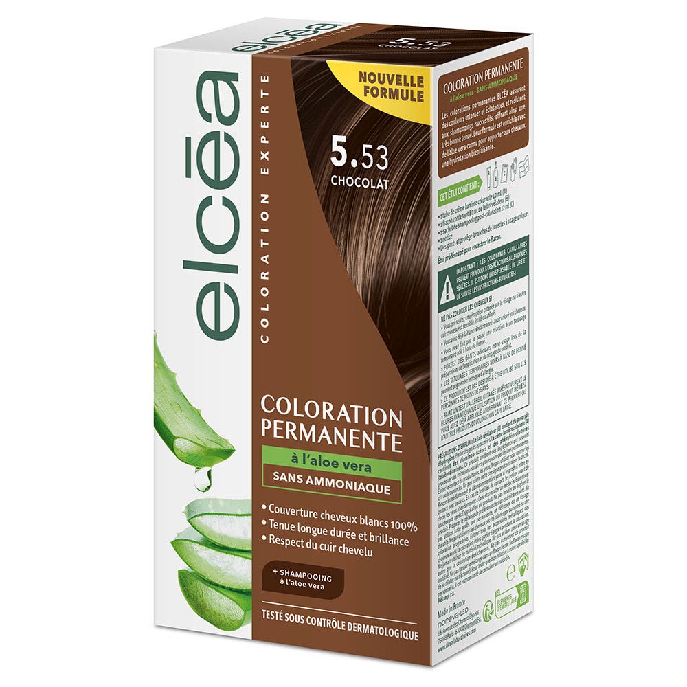 Elcea Permanent colouring with revitalising care 140 ml