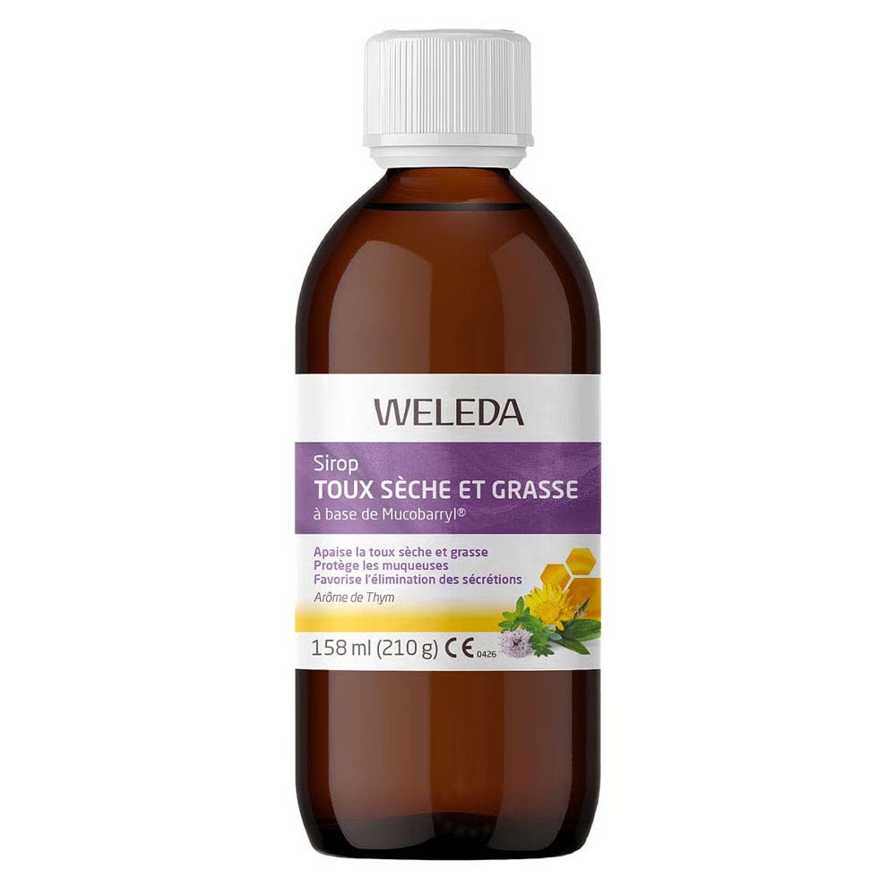 Weleda Dry and Chesty Cough Syrups 158ml