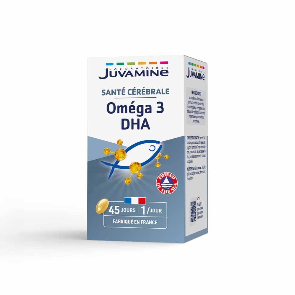 Juvamine Omega 3 DHA Brain health 45 capsules