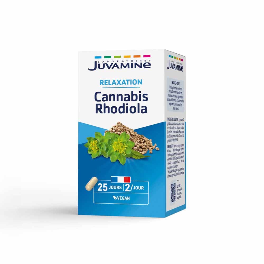 Juvamine Cannabis Rhodiola Relaxation 30 capsules