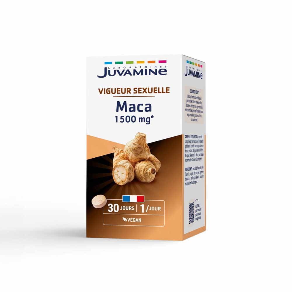 Juvamine Sexual Vigor Maca 1500 mg 30 tablets