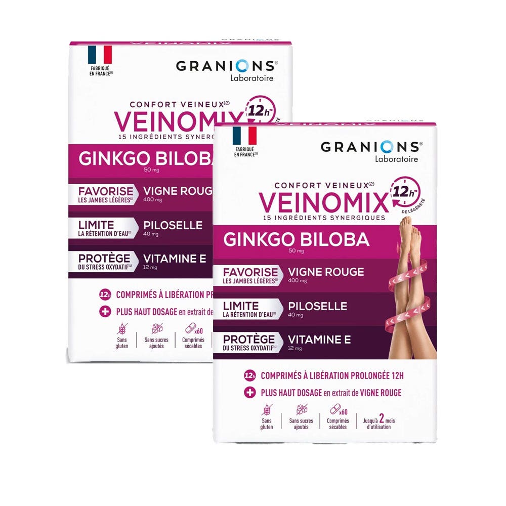 Granions Veinomix 2 x 60 tablets
