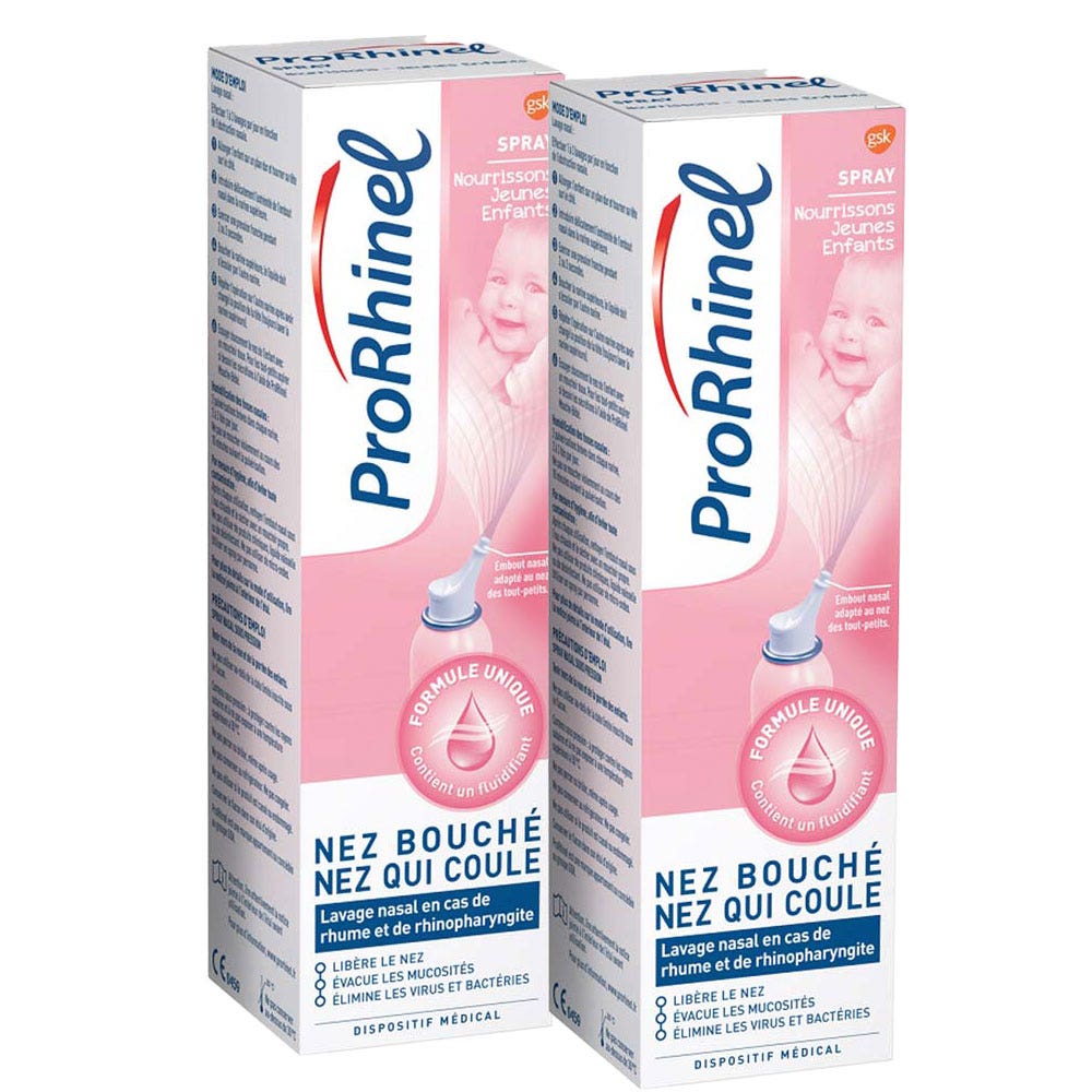Prorhinel Spray Nasal Baby 2x100ml