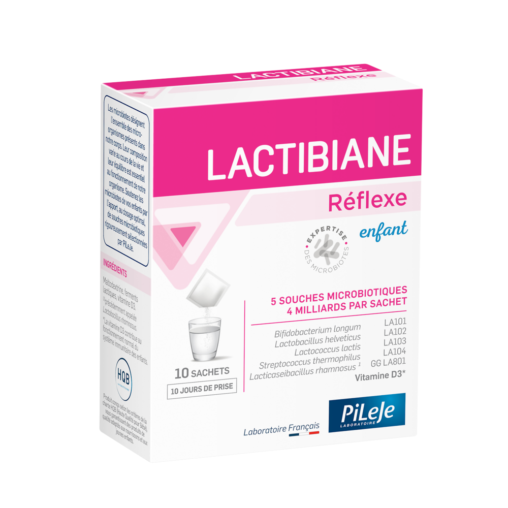 Pileje Lactibiane Children's Reflex 10 sachets