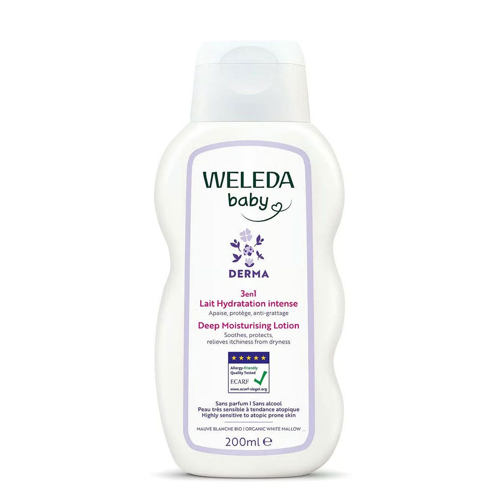 Weleda Derma 3-in-1 intensive hydration milk 200 ml