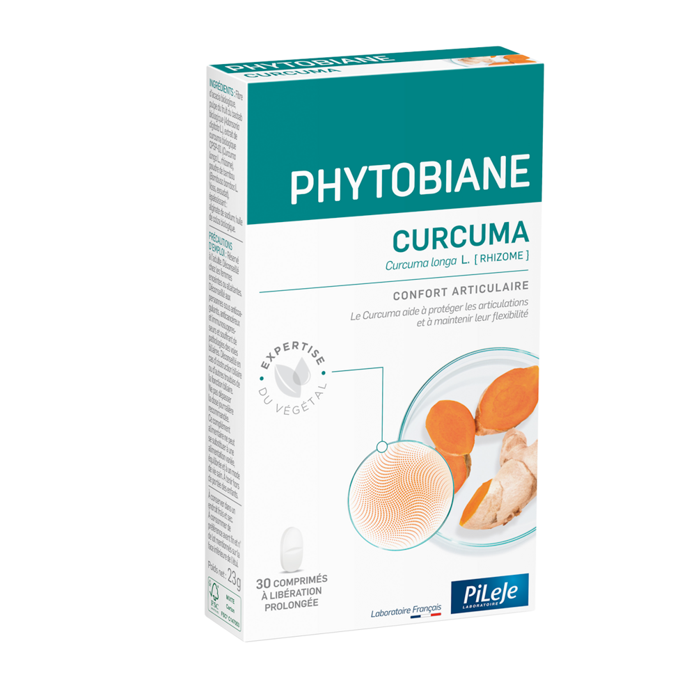 Pileje Phytobiane Turmeric joint comfort 30 tablets