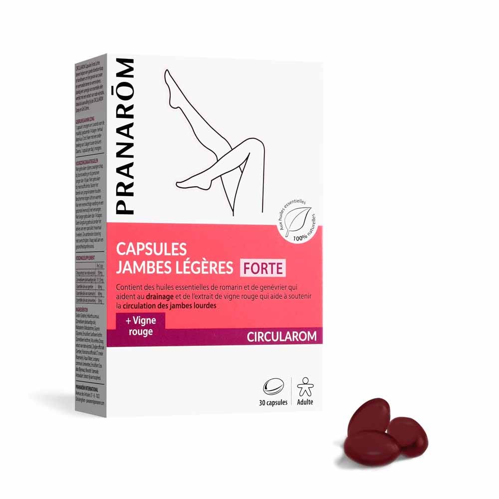 Pranarôm Circularom Oligocaps 6 Light Legs Circulatory Comfort 30caps 30 Capsule