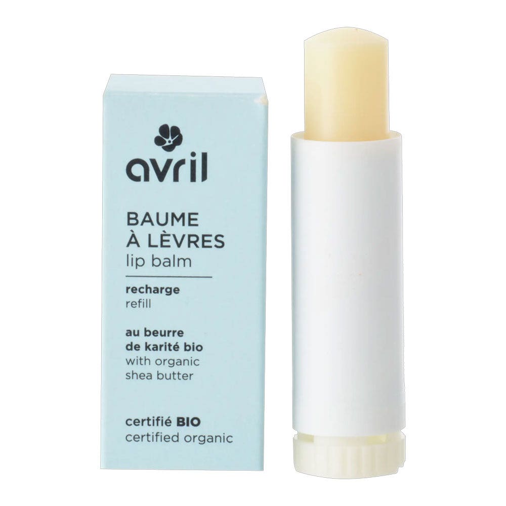Avril Recharge de Baume à Lèvres Organic Shea Butter 4g