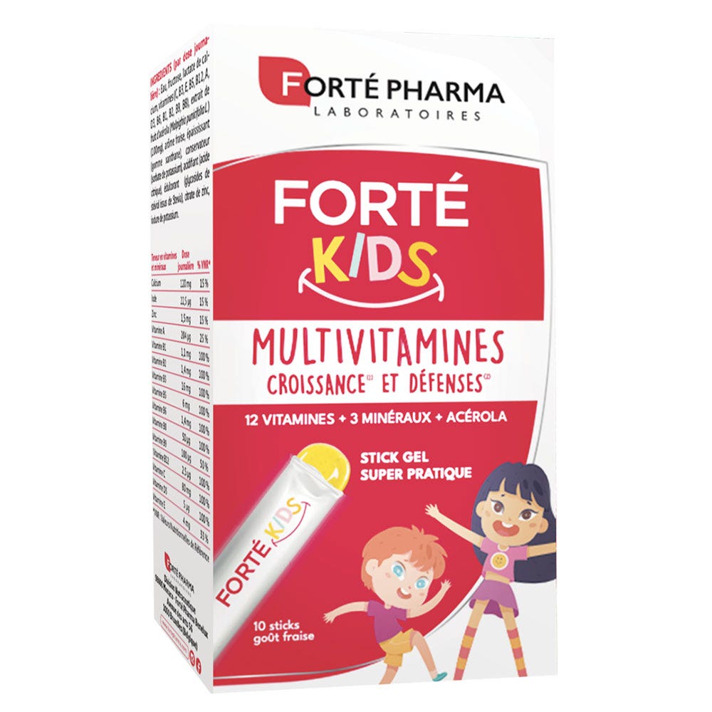 Forté Pharma Forté Kids Multivitamins 10 sticks