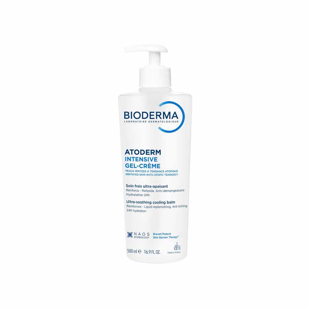 Bioderma Atoderm Intensive Ultra-soothing refreshing treatment Irritated skin prone to atopic conditions 500ml
